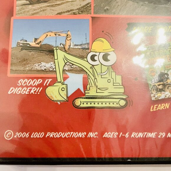 NEW DVD Totaly Trucks: Dirt Monsters Big Trucks Dig Scoop Dump ORIGINAL SEALED - Picture 5 of 12